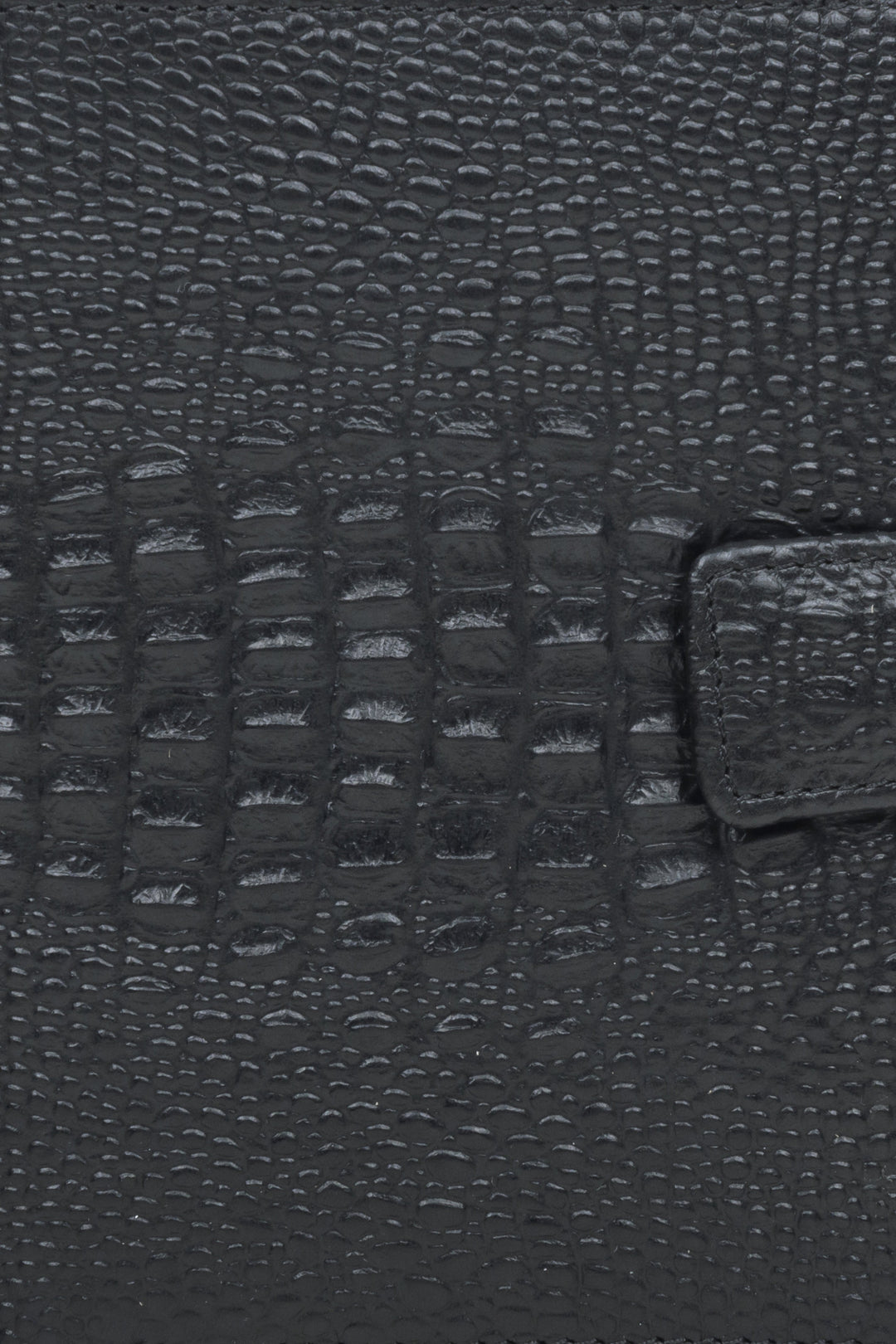 Czarny funkcjonalny portfel męski ze skóry naturalnej Estro ER00114491 - detale.
