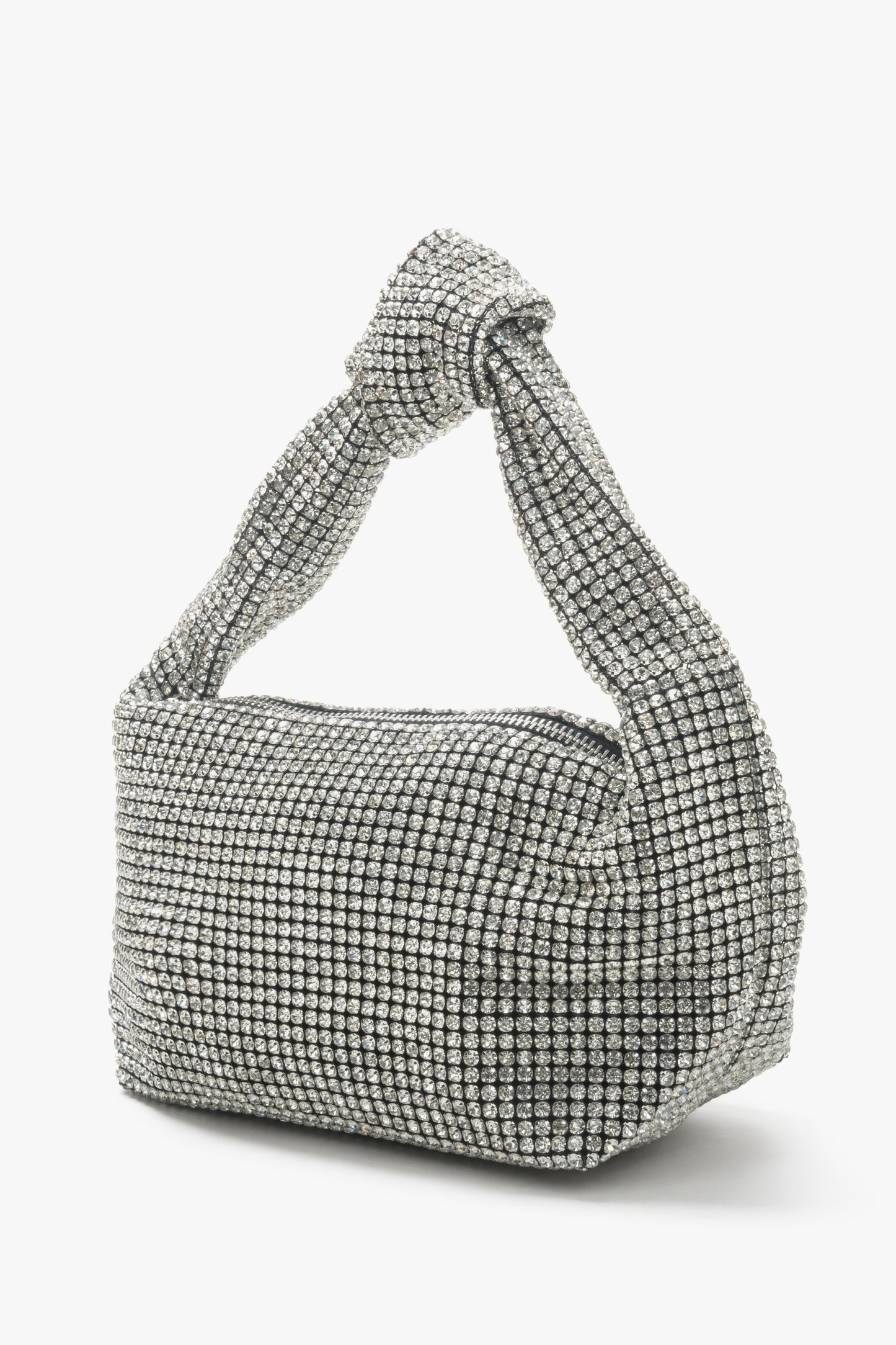 Damska mała torebka wieczorowa wysadzana kryształkami Estro.