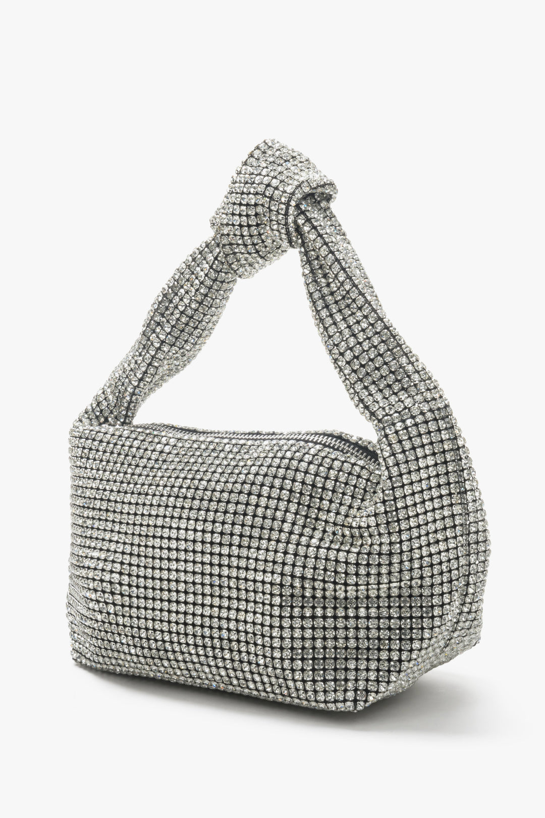 Damska mała torebka wieczorowa wysadzana kryształkami Estro.