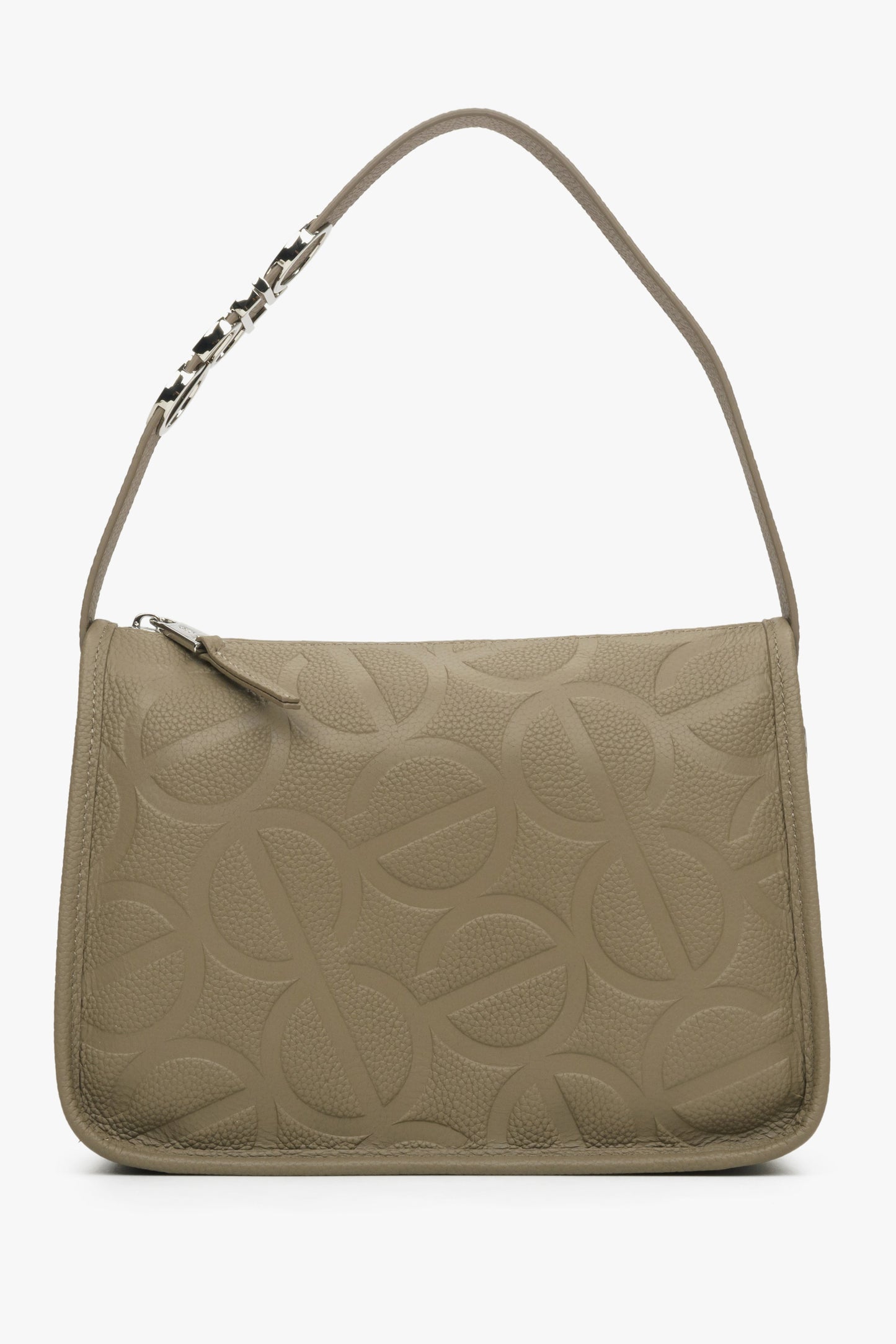 Szaro-brązowa torba damska na ramię Estro ER00114942