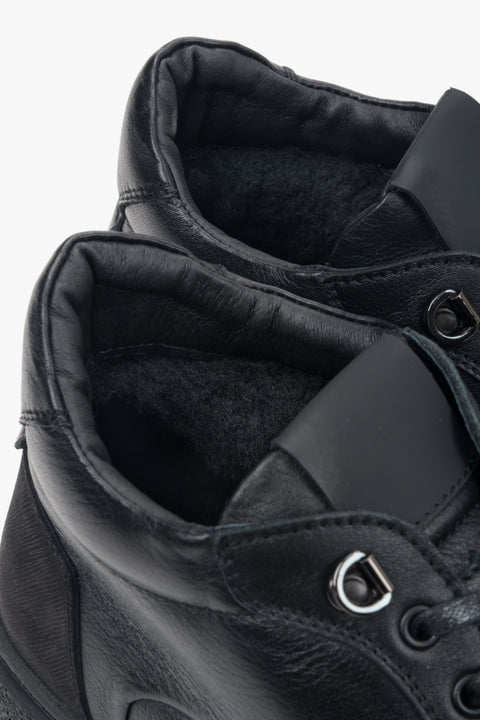 Model ER00118590 — męskie zimowe botki skórzane, lekkie i wygodne dzięki podeszwie TRLight.