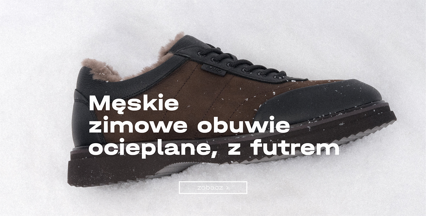Męskie obuwie zimowe Estro.
