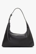 Pojemna ciemnobrązowa shopperka damska ze skóry naturalnej Estro ER00119536.