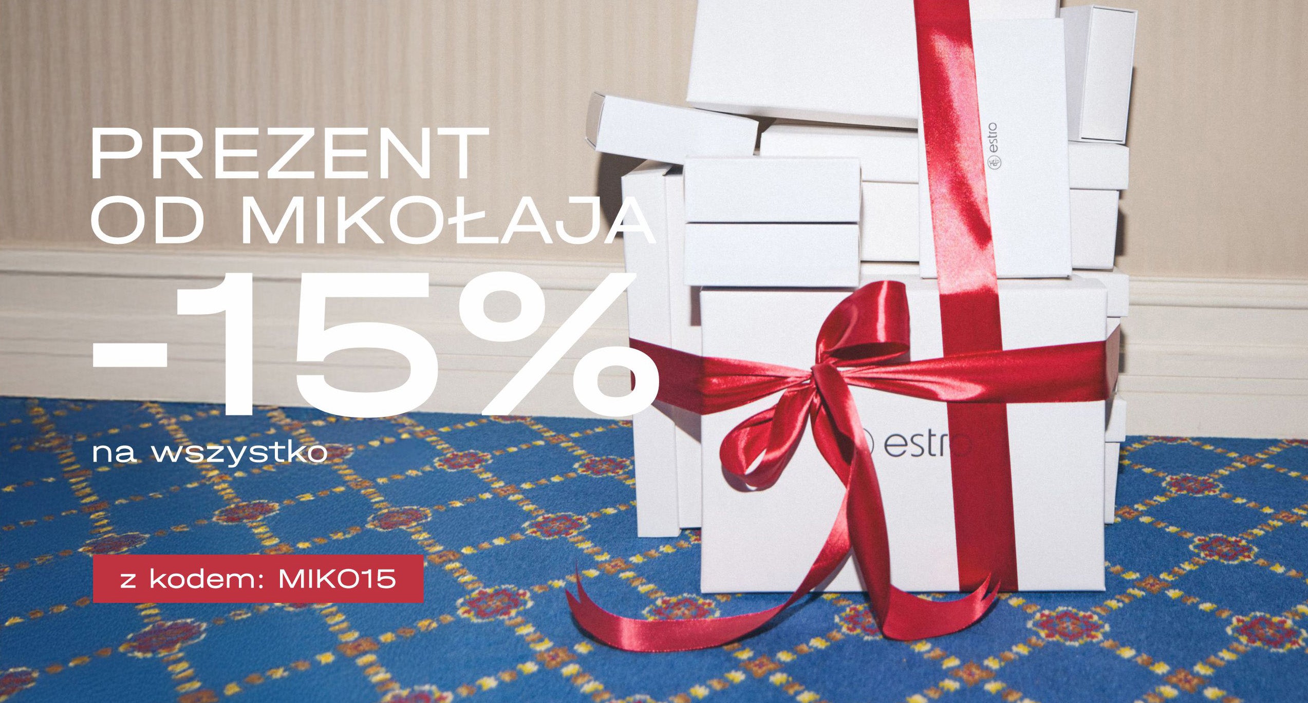 Prezent od Mikołaja - promocja w Estro.