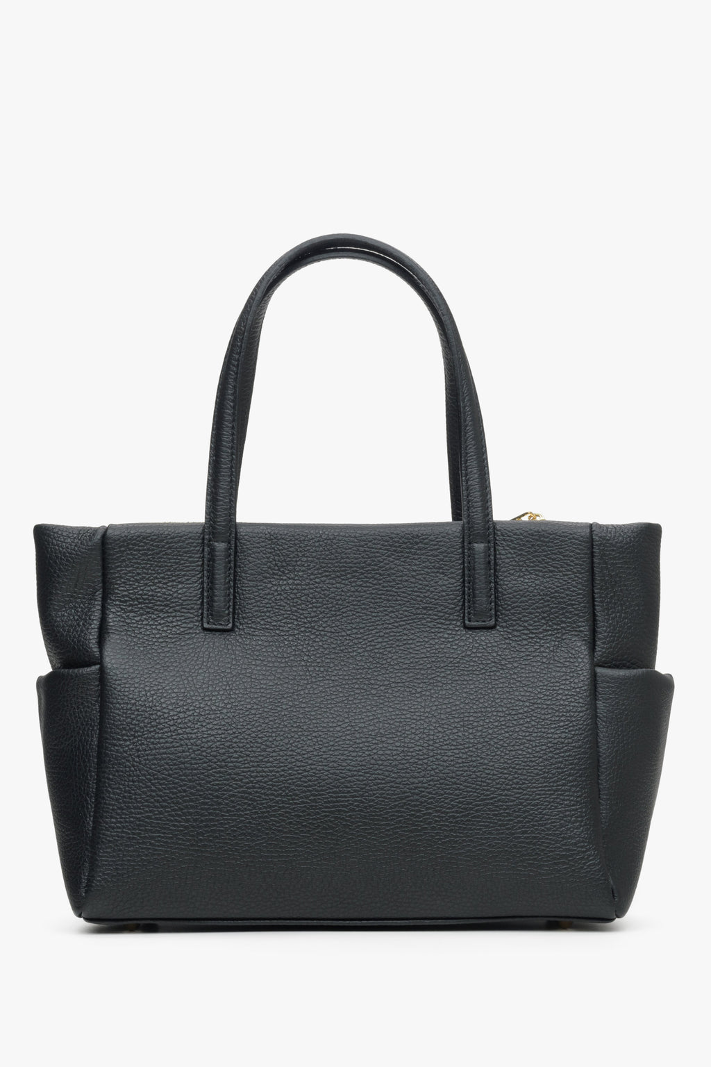 Damska czarna torba typu shopper marki Estro.