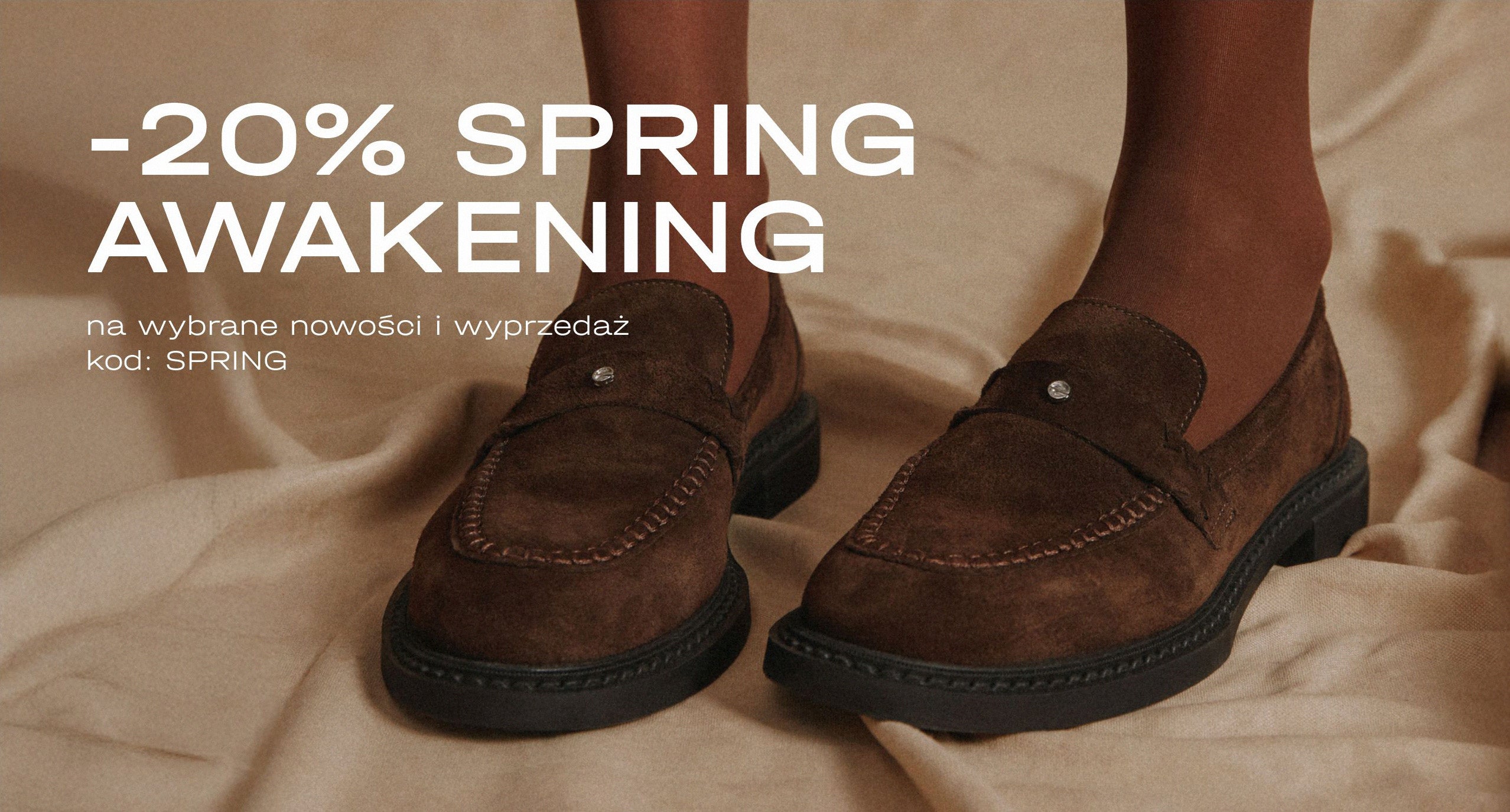Spring awakening - -20% na nowości i sale.