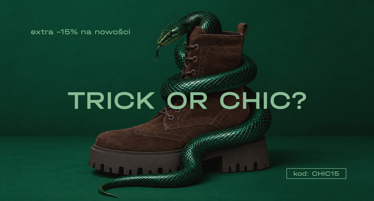 Trick or chic - promocja w Estro.
