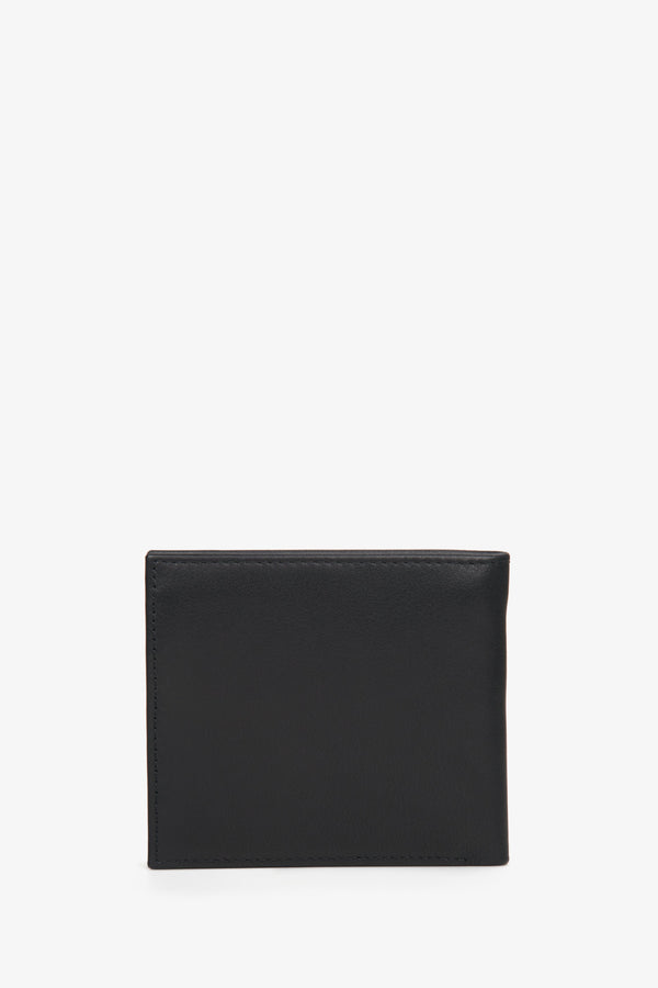 Męski kompaktowy portfel w kolorze czarnym ES8.