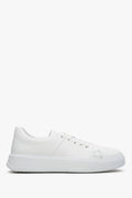 Sneakersy damskie białe ze skóry naturalnej Estro ER00112374