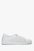 Białe sneakersy damskie z perforacją na lato Estro ER00111467.